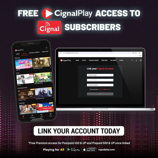 Experience More with Cignal Play TV · LoadCentral